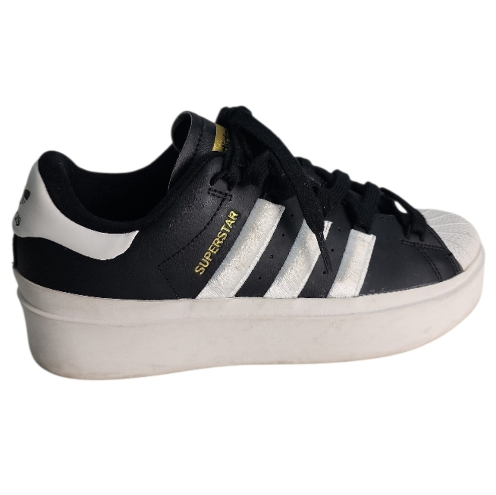 adidas Superstar Black and White Sneakers